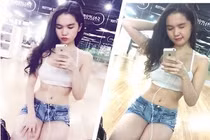 Ngọc Trinh mặc sexy, lắc mông điêu luyện 
