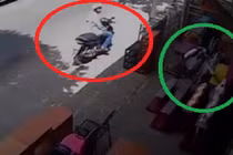 Trộm thản nhiên bê tượng “phúc lộc thọ” giữa ban ngày