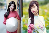 Thiếu nữ Việt nuột nà trong tà áo dài (14)