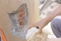 Lõi trụ cầu xây bằng gạch nung: Sở GTVT Lai Châu giải thích