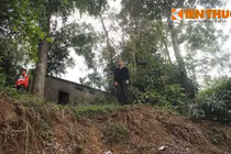 Hà Nội: Nhà, đất đai của dân bị sạt lở nghiêm trọng
