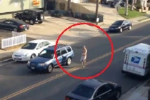 Say rượu nằm giữa đường chặn ôtô như Chí Phèo