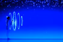 Màn múa ánh sáng đỉnh không thể rời mắt