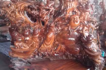 Ngợp đồ gỗ bạc tỷ ở triển lãm Hà Nội