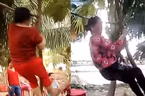 Các quý bà leo cây, nhảy nhạc sàn bốc lửa