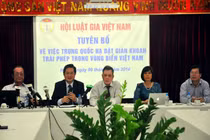 Hội luật gia, dầu khí, cục kiểm ngư lên tiếng về hành động của TQ