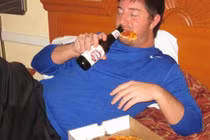 Nực cười hành động của những người say