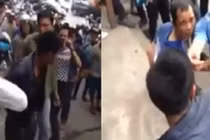 Trộm xe bất thành, đạo chích bị đánh hội đồng giữa phố