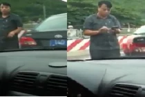 Lái xe biển xanh chỉ mặt, xưng “mày - tao” phản cảm
