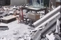 Chợ đổ sập, hàng trăm tiểu thương hoảng loạn