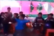 Bé 4 tuổi "quẩy" tưng bừng trong đám cưới