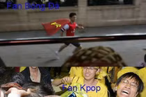 Cuộc chiến không khoan nhượng giữa fan K-Pop và fan bóng đá