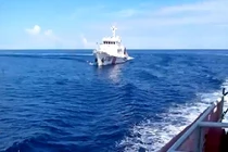 Video nóng tàu TQ rượt đuổi, đâm tàu kiểm ngư VN