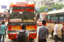 Xe khách trước dịp 2/9: Vi phạm cả trong và ngoài bến