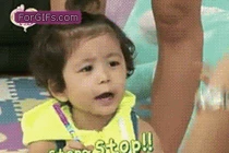 Ảnh động cười toe toét: Bé gái nổi nóng (P64)