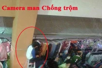 Ảnh cười Facebook: "Camera man" chống trộm