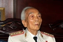 Chủ tịch Quốc hội chúc thọ Đại tướng Võ Nguyên Giáp