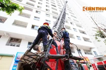 Cháy chung cư ở Linh Đàm: Toàn cảnh giải cứu nạn nhân