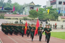 Hợp luyện diễu binh sẵn sàng cho đại lễ