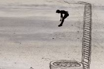 Ngạc nhiên thích thú với nghệ thuật 3D trên cát