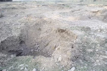 Hình ảnh những hố vàng sâu tại Bôi Câu, Kim Bôi