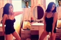 Sửng sốt gái trẻ nhảy sexy theo nhạc Lệ Rơi