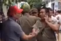 Tranh cãi 3 dân phòng hành xử với dân như “côn đồ”