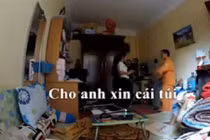 Camera giấu kín: Trộm vào khu nhà trọ
