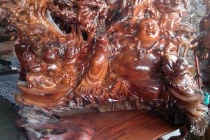 Clip: Soi từng đồ gỗ bạc tỷ ở Hà Nội