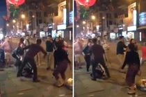 Đấm, đá, lột truồng tình địch trên đường phố VN (2)