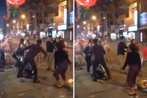 Đấm, đá, lột truồng tình địch trên đường phố VN (2)