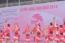 Múa Nhật đặc sắc trong Lễ hội hoa anh đào 2014