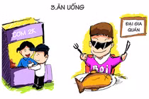 Sốt bộ ảnh con nhà giàu và nhà nghèo đi thi ĐH