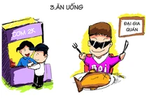 Sốt bộ ảnh con nhà giàu và nhà nghèo đi thi ĐH