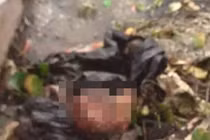 Sọ người đang phân hủy trong hồ trước UBND tỉnh Vĩnh Phúc