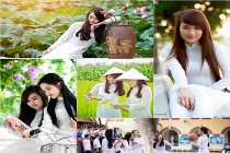 Thiếu nữ Việt nuột nà trong tà áo dài (21)