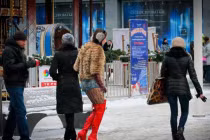 Những hình ảnh hài hước trong tuyết lạnh