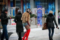 Những hình ảnh hài hước trong tuyết lạnh