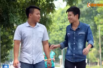 Nhiều thí sinh cười rạng rỡ sau khi thi môn Lịch sử