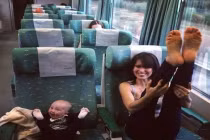 Khoảnh khắc hài hước: Mẹ nào con nấy!