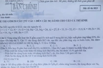Gợi ý đáp án, đề thi ĐH môn Hóa khối B 2014