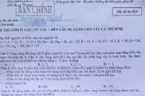 Gợi ý đáp án, đề thi ĐH môn Hóa khối B 2014