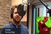 Hát “Let It Go” giọng nhân vật phim hoạt hình