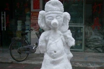 Thích thú chùm ảnh “siêu phẩm” từ tuyết