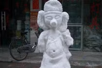 Thích thú chùm ảnh “siêu phẩm” từ tuyết