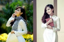 Thiếu nữ Việt “nuột nà” trong tà áo dài (8)
