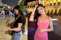 Giọng ca ngọt ngào, nhan sắc xinh đẹp của cô gái ngoại quốc hát “See tình”