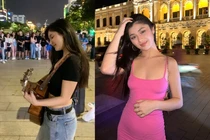 Giọng ca ngọt ngào, nhan sắc xinh đẹp của cô gái ngoại quốc hát “See tình”