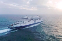 Cận cảnh tàu hai đầu lớn nhất thế giới vừa được xuất xưởng