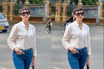 Ngắm nhan sắc “cực phẩm” của “mẹ vợ tương lai” Đoàn Văn Hậu